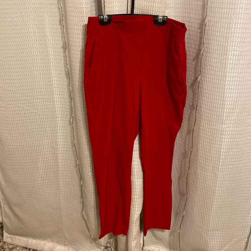 Red pants